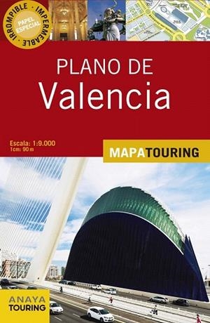 PLANO DE VALENCIA | 9788499356204 | ANAYA TOURING | Llibreria La Gralla | Llibreria online de Granollers