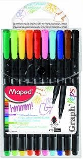 ROTULADORS MAPED 0.4 GRAPH PEPS 10 UNITATS  | 3154147491508 | MAPET74915001 | Llibreria La Gralla | Librería online de Granollers