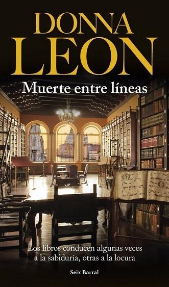MUERTE ENTRE LÍNEAS | 9788432222528 | LEON, DONNA | Llibreria La Gralla | Librería online de Granollers