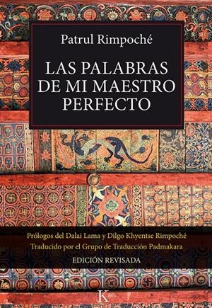 PALABRAS DE MI MAESTRO PERFECTO, LAS | 9788499883694 | PATRUL RIMPOCHÉ | Llibreria La Gralla | Librería online de Granollers