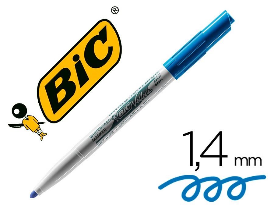 MARCADOR VELLEDA P.CÓNICA BLAU | BIC1741A | Llibreria La Gralla | Llibreria online de Granollers