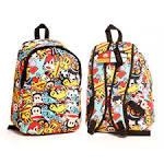 ***MOTXILLA PAUL FRANK BACK PACK DUES CREMALLERES COLORS 2014 | 5055390517978 | MAKPFSS148556 | Llibreria La Gralla | Librería online de Granollers
