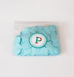 BOSSA DE CONFETI COLOR BLAU CEL | LG2794 | PARTYCULARS | Llibreria La Gralla | Llibreria online de Granollers