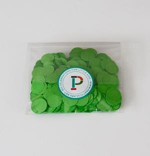 BOSSA DE CONFETI COLOR VERD | LG2797 | PARTYCULARS | Llibreria La Gralla | Llibreria online de Granollers