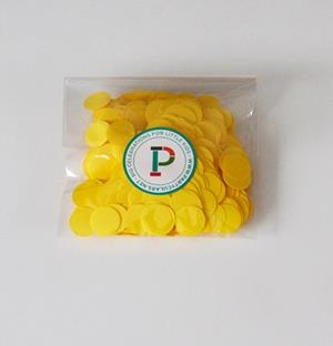 BOSSA DE CONFETI COLOR GROC | LG2800 | PARTYCULARS | Llibreria La Gralla | Llibreria online de Granollers