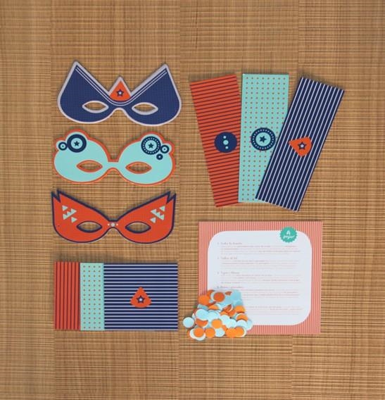 MINI KIT HEROIS PER A 8 NENS | LG2807 | PARTYCULARS | Llibreria La Gralla | Librería online de Granollers