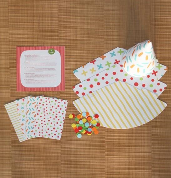 MINI KIT MULTICOLOR PER A 8 NENS | LG2810 | PARTYCULARS | Llibreria La Gralla | Llibreria online de Granollers