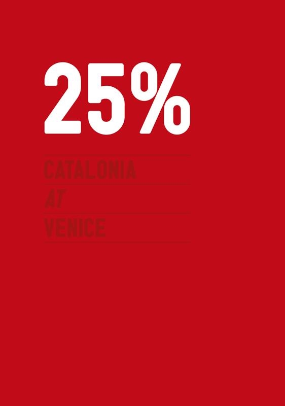 25% CATALONIA AT VENICE | 9788434313347 | BALLÓ, JORDI | Llibreria La Gralla | Llibreria online de Granollers