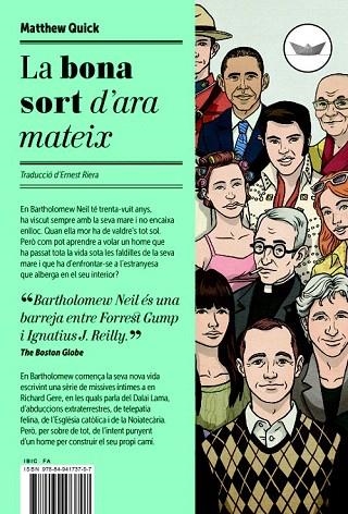 BONA SORT D'ARA MATEIX, LA | 9788494173707 | QUICK, MATTHEW | Llibreria La Gralla | Librería online de Granollers