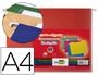 CARPETA PENJANT A4 VERMELL PACK 10 UN VARILLA METALICA | 8423473830677 | LID42810 | Llibreria La Gralla | Llibreria online de Granollers