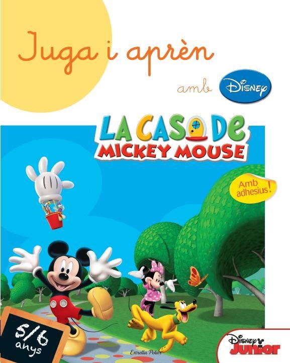 JUGA I APRÈN AMB DISNEY  5-6 ANYS | 9788490574690 | DIVERSOS AUTORS | Llibreria La Gralla | Librería online de Granollers