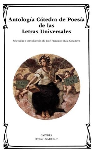 ANTOLOGÍA CÁTEDRA DE POESÍA DE LAS LETRAS UNIVERSALES | 9788437632964 | VARIOS AUTORES | Llibreria La Gralla | Librería online de Granollers