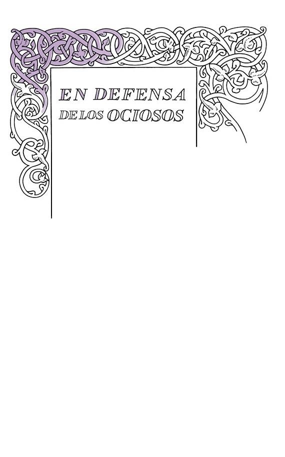 EN DEFENSA DE LOS OCIOSOS | 9788430616541 | STEVENSON, ROBERT LOUIS | Llibreria La Gralla | Llibreria online de Granollers