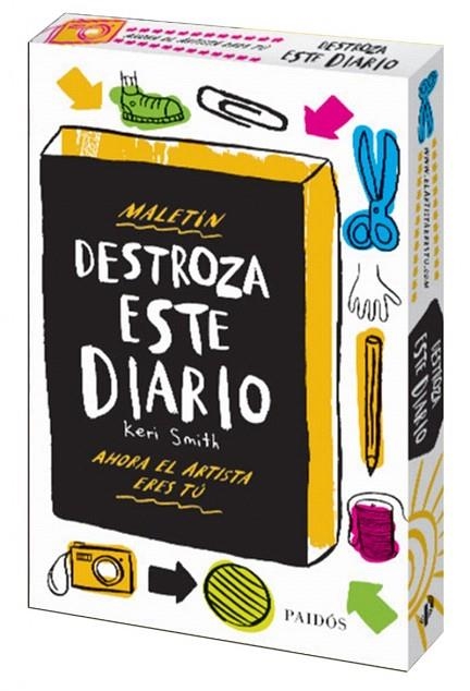MALETÍN DESTROZA ESTE DIARIO | 9788449330209 | SMITH, KERI  | Llibreria La Gralla | Librería online de Granollers