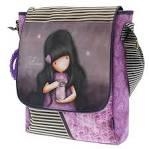 BANDOLERA GORJUSS VERTICAL NENA VESTIT LILA | 5018997517314 | GOR7271151731 | Llibreria La Gralla | Llibreria online de Granollers