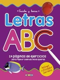 ESCRIBE Y BORRA LETRAS ABC | 9788490370131 | TODOLIBRO, EQUIPO | Llibreria La Gralla | Librería online de Granollers