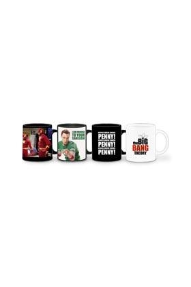 SET 4 MINI TASSES CAFE THE BIG BANG THEORY | 8436546891697 | SD TOYS | Llibreria La Gralla | Librería online de Granollers
