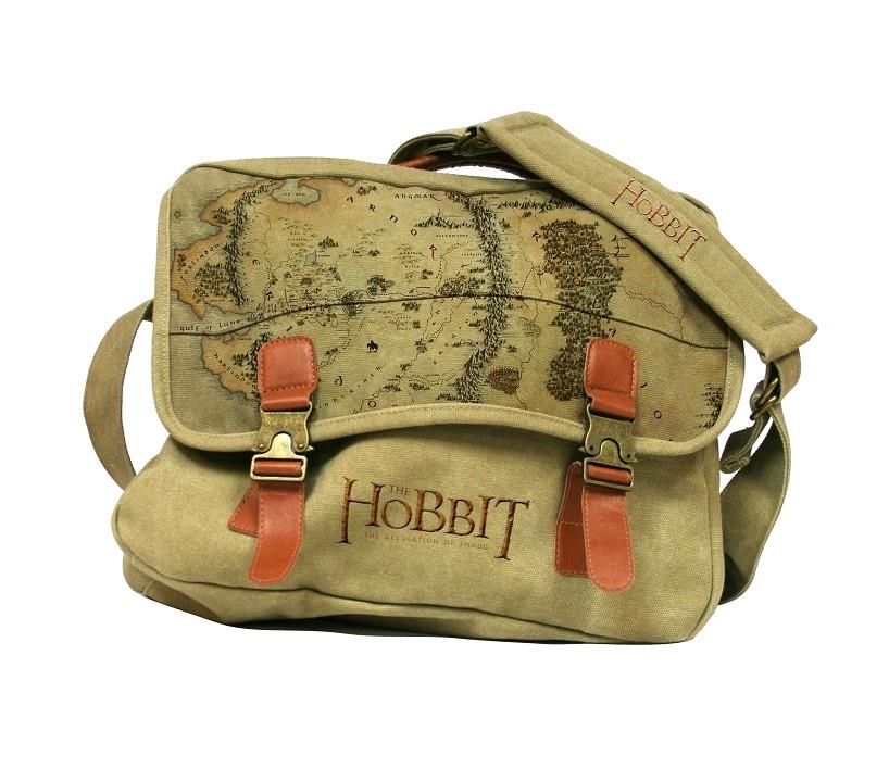 BANDOLERA TELA CANVAS MAPA HOBBIT | 8436541027503 | SD TOYS | Llibreria La Gralla | Librería online de Granollers