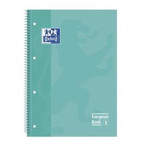 LLIBRETA A4 OXFORD EUROPEAN BOOK 1 VERD MENTA 90 GR | 8412771007058 | 400040983 | Llibreria La Gralla | Librería online de Granollers