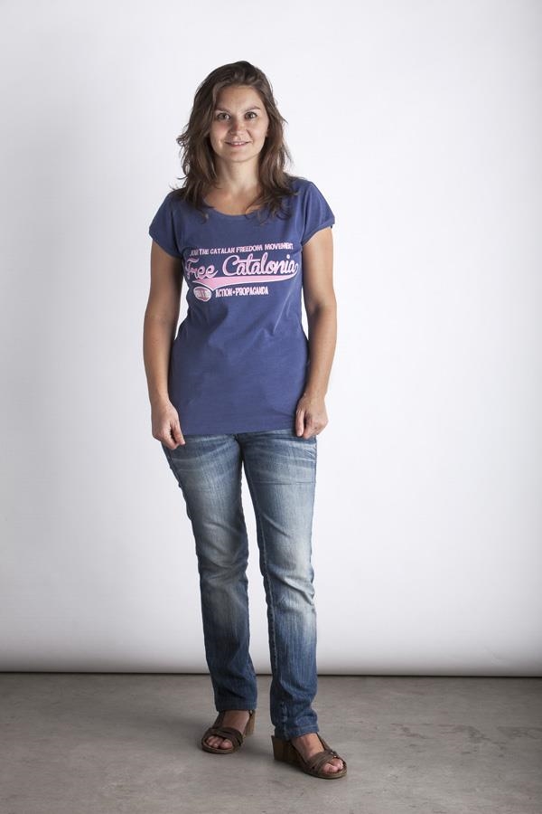 SAMARRETA FREE CATALONIA NOIA BLAU TINTA TALLA S | LG1647 | FREECATALONIA.ORG | Llibreria La Gralla | Llibreria online de Granollers