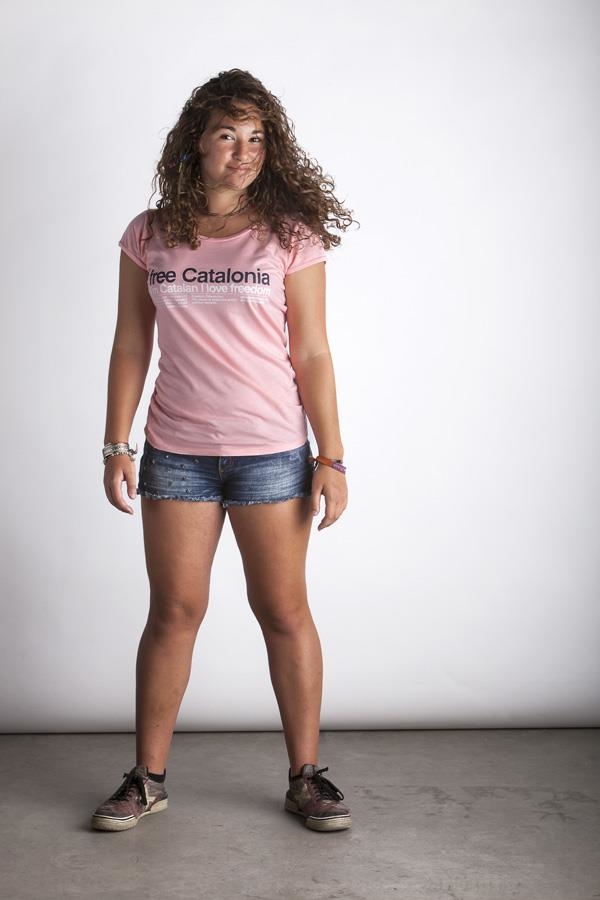 SAMARRETA FREE CATALONIA NOIA ROSA SALMÓ CLAR TALLA XL | LG1649 | FREECATALONIA.ORG | Llibreria La Gralla | Llibreria online de Granollers