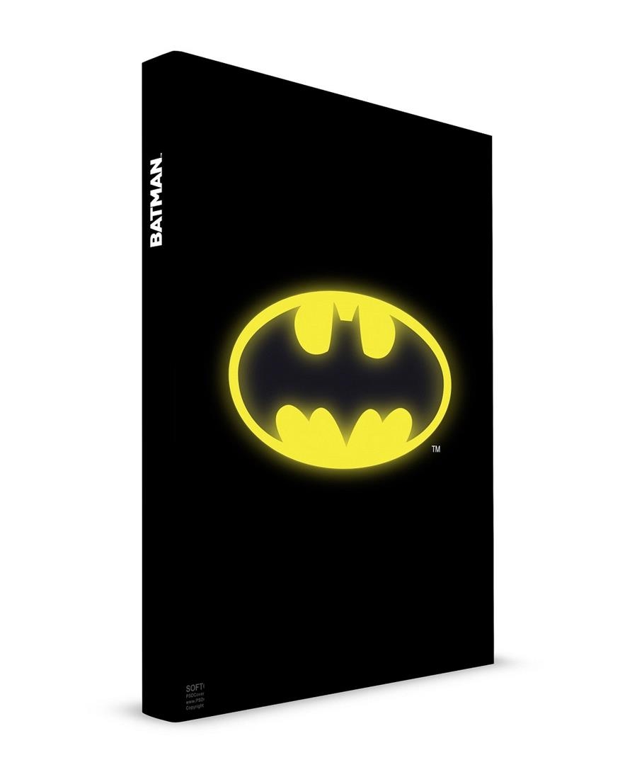 LLIBRETA LOGO BATMAN AMB LLUM | 8436546891826 | DC COMICS | Llibreria La Gralla | Llibreria online de Granollers