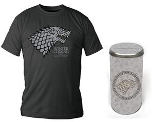 SAMARRETA GAME OF THRONES EMBLEMA STARK TALLA XL | 8436546892090 | HBO | Llibreria La Gralla | Librería online de Granollers