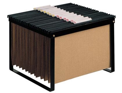 CARRO PER CARPETES PENJANTS Q-CONNECT NEGRE FOLI O DIN A4 | 5706003152658 | Llibreria La Gralla | Librería online de Granollers