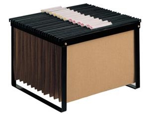 CARRO PER CARPETES PENJANTS Q-CONNECT NEGRE FOLI O DIN A4 | 5706003152658 | Llibreria La Gralla | Llibreria online de Granollers