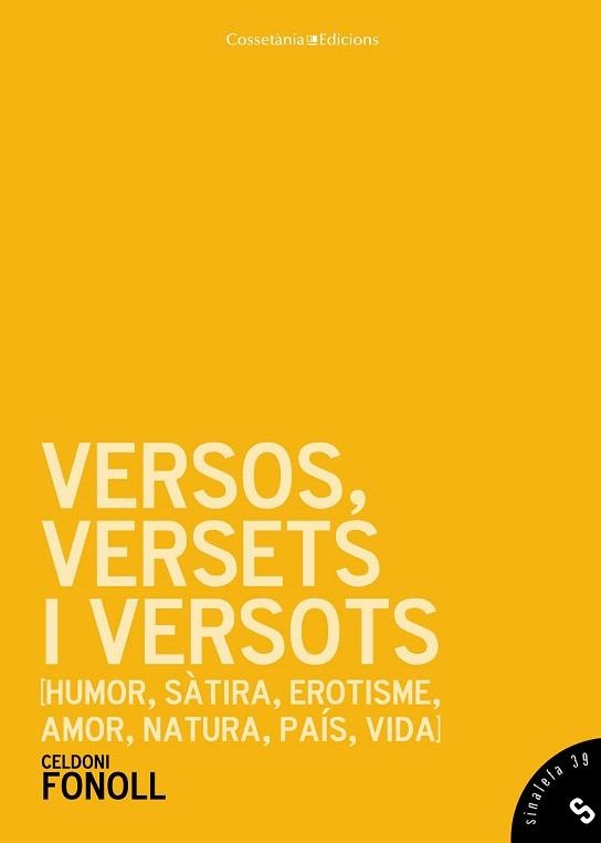 VERSOS VERSETS I VERSOTS | 9788490342411 | FONOLL, CELDONI | Llibreria La Gralla | Llibreria online de Granollers