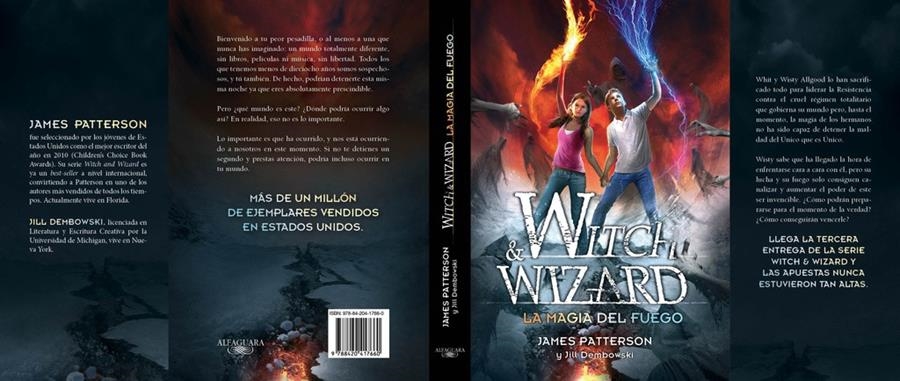 WITCH AND WIZARD. LA MAGIA DEL FUEGO | 9788420417660 | PATTERSON, JAMES; DEMBOWSKI | Llibreria La Gralla | Librería online de Granollers