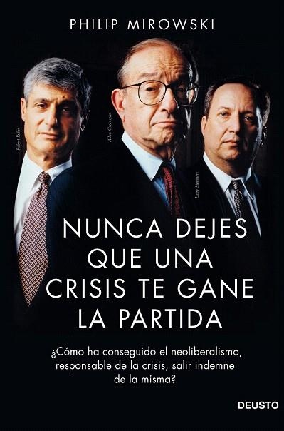 NUNCA DEJES QUE UNA CRISIS TE GANE LA PARTIDA | 9788423418732 | MIROWSKI, PHILIP  | Llibreria La Gralla | Librería online de Granollers