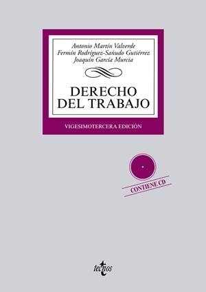 DERECHO DEL TRABAJO (23ª ED.) | 9788430963157 | MARTÍN VALVERDE, ANTONIO/RODRÍGUEZ-SAÑUDO GUTIÉRREZ, FERMÍN/GARCÍA MURCIA, JOAQUÍN | Llibreria La Gralla | Llibreria online de Granollers