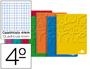 LLIBRETA A5 LIDERPAPEL QUADRICULA 4MM 40 FULLS AMB MARGE 60GR | 8423473189652 | LID48965 | Llibreria La Gralla | Llibreria online de Granollers