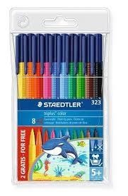 RETOLADORS STAEDTLER TRIPLUS 10 UNITATS | 4007817321003 | STD323WP10P1 | Llibreria La Gralla | Librería online de Granollers