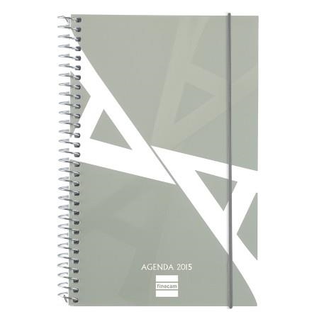 ***AGENDA 2015 FINOCAM LETRA A4 SV ESPIRAL GRIS | 8422952109013 | FIN741415015 | Llibreria La Gralla | Librería online de Granollers