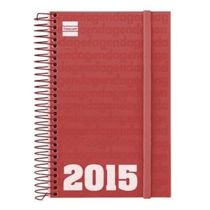 ***AGENDA 2015 FINOCAM ESPIRAL 94X171 E9 DP VERMELLA/BLANCA/BLAVA | 8422952110347 | FIN742013015 | Llibreria La Gralla | Llibreria online de Granollers