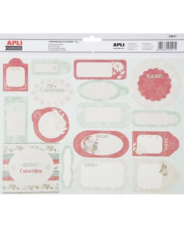 PACK ETIQUETES ADHESIVAS SCRAPBOOKING APLI NADAL 16UNITAT 2014 | 8410782139171 | APL13917 | Llibreria La Gralla | Librería online de Granollers