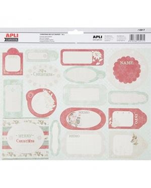 PACK ETIQUETES ADHESIVAS SCRAPBOOKING APLI NADAL 16UNITAT 2014 | 8410782139171 | APL13917 | Llibreria La Gralla | Librería online de Granollers