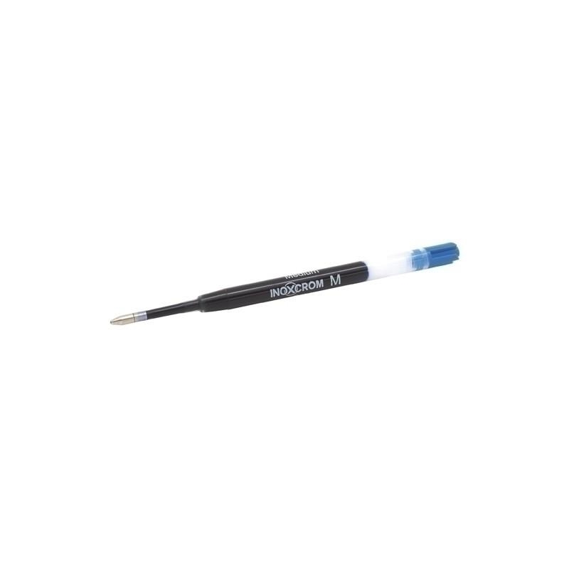 RECANVI BOLIGRAF INOXCROM M TRANSPARENT ENVASAT  BLAU | 8436548542207 | INO41502003 | Llibreria La Gralla | Librería online de Granollers