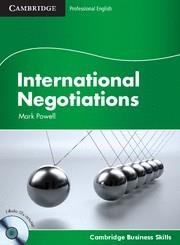 INTERNATIONAL NEGOTIATIONS STUDENT'S BOOK WITH AUDIO CD | 9780521149921 | Llibreria La Gralla | Librería online de Granollers