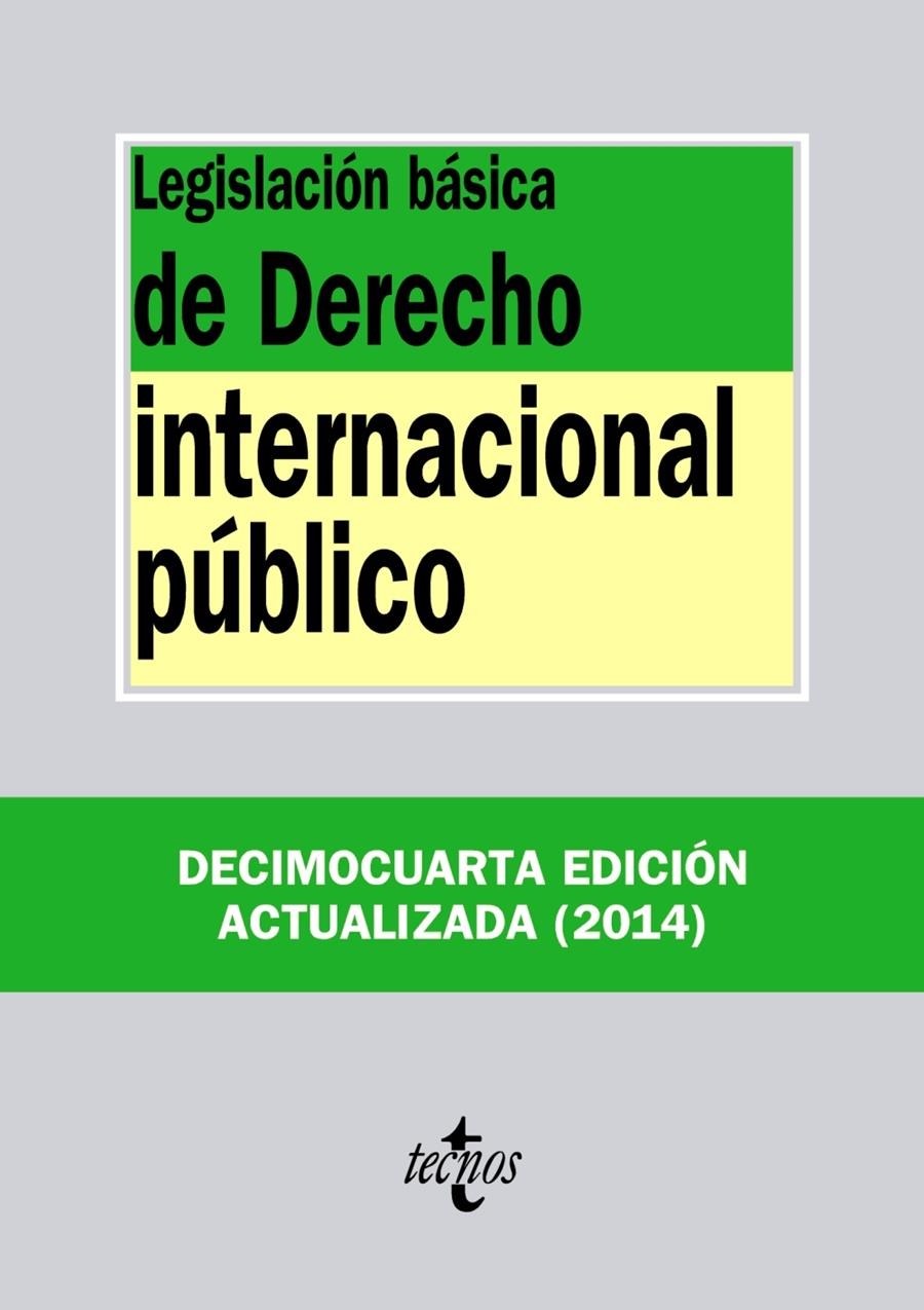 LEGISLACIÓN BÁSICA DE DERECHO INTERNACIONAL PÚBLICO | 9788430963539 | Llibreria La Gralla | Librería online de Granollers