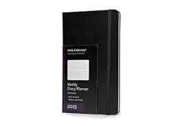 AGENDA 2015  MOLESKINE NEGRA 13X21CM SV VERTICAL | 9788867322442 | Llibreria La Gralla | Librería online de Granollers