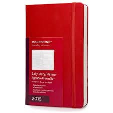 AGENDA 2015  MOLESKINE VERMELLA 13X21CM DP | 9788867322695 | Llibreria La Gralla | Librería online de Granollers