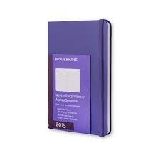 AGENDA 2015  MOLESKINE LILA 9X14CM SV | 9788867322374 | Llibreria La Gralla | Librería online de Granollers