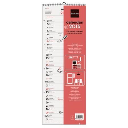 ***CALENDARI 2016 FINOCAM ESCRIURE LLARG | 8422952111443 | FIN78019 | Llibreria La Gralla | Llibreria online de Granollers