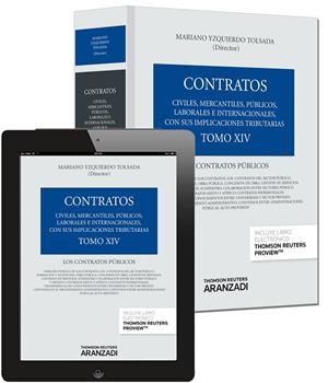 TOMO XIV. LOS CONTRATOS PÚBLICOS (DÚO) | 9788490593844 | YZQUIERDO TOLSADA, MARIANO  | Llibreria La Gralla | Librería online de Granollers