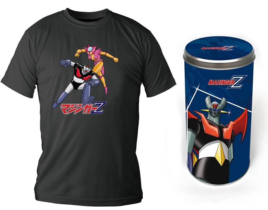 CAMISETA MAZINGER Z Y AFRODITA CHICO NEGRA TALLA XL | 8436546894032 | SD TOYS | Llibreria La Gralla | Librería online de Granollers