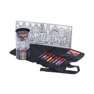 SET RETOLADORS AMSTERDAM ACRILICS 8 UNITATS + ESTOIG + LAMINA | 8712079363741 | TAL17519005 | Llibreria La Gralla | Librería online de Granollers