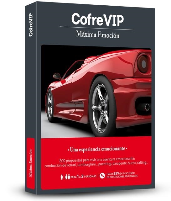 MÁXIMA EMOCIÓN | 8436544540665 | COFRE VIP | Llibreria La Gralla | Librería online de Granollers